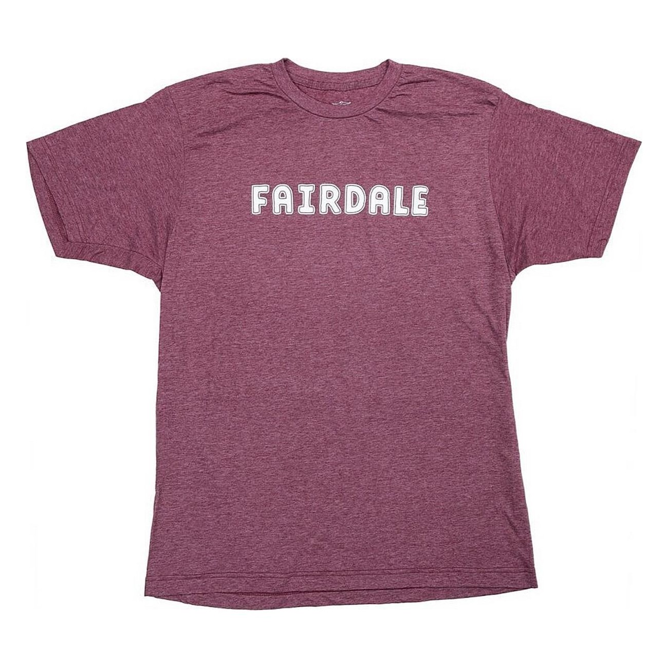 Fairdale Outline T-Shirt Bordeaux - 100% Baumwolle, Größe L - 1