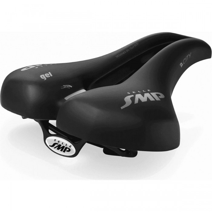 Selle E-bike City Gel Noire 2020 - Ergonomique et Confortable - 1