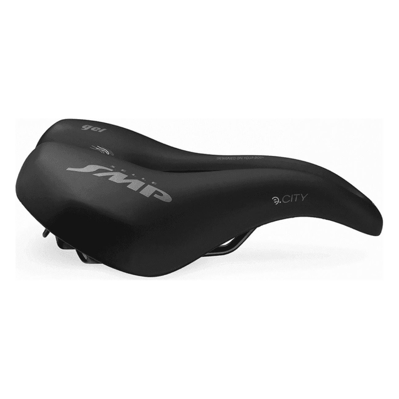 Selle E-bike City Gel Noire 2020 - Ergonomique et Confortable - 2