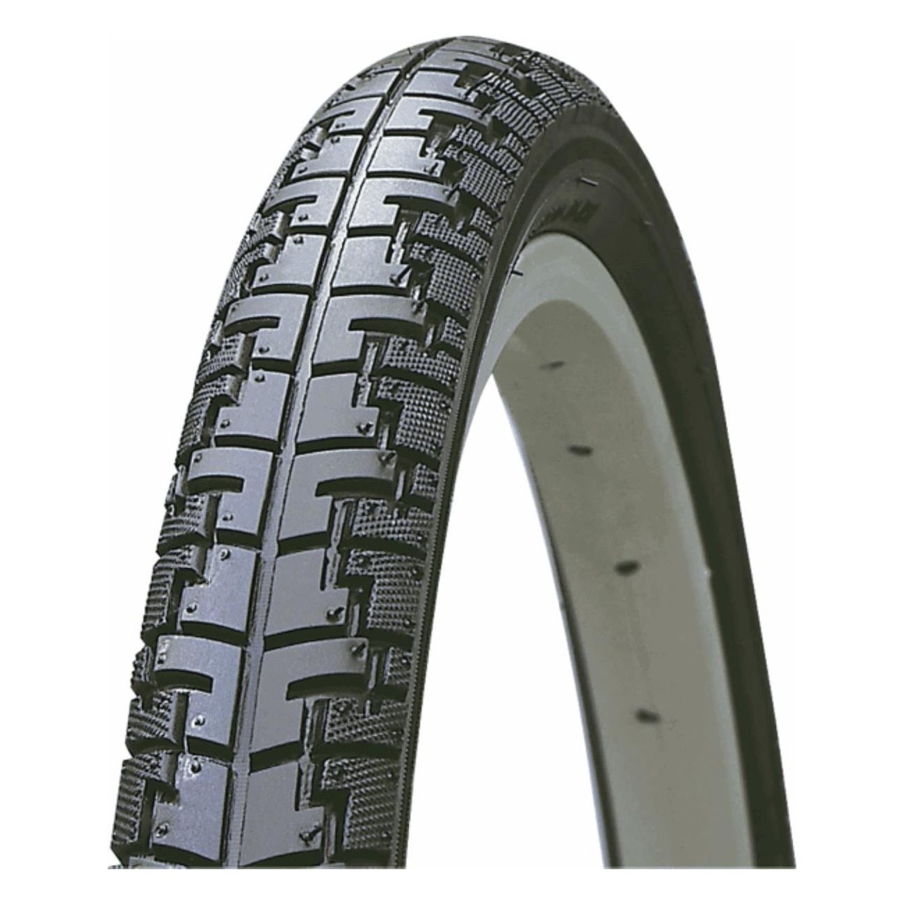 Rigid Tire 28' 700x32 Black for Urban Bicycle - 22 TPI - 1