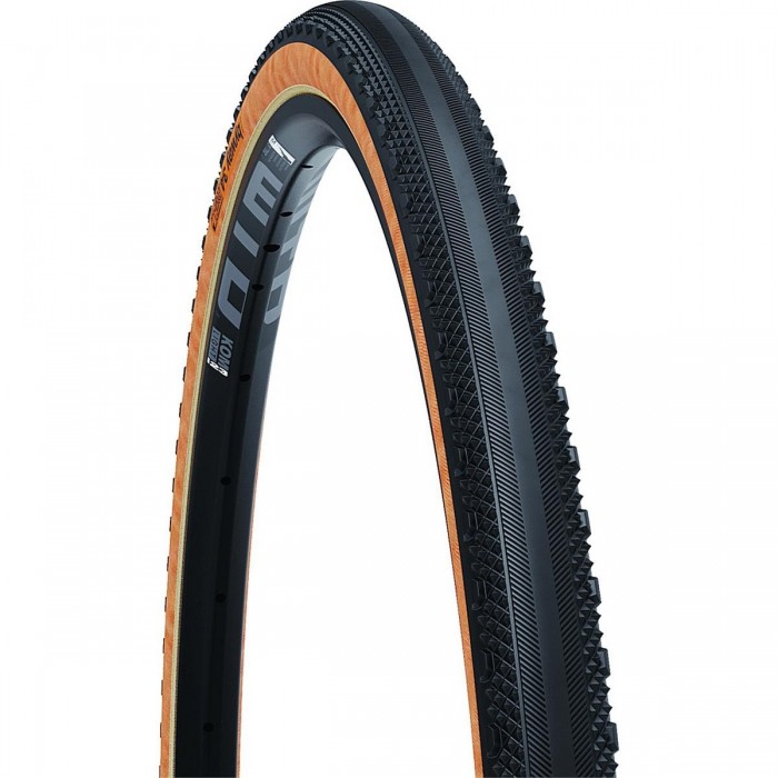 Neumático Byway 700x34 Road TCS Tubeless, Lateral Marrón Claro, para Aventura y Gravel - 1