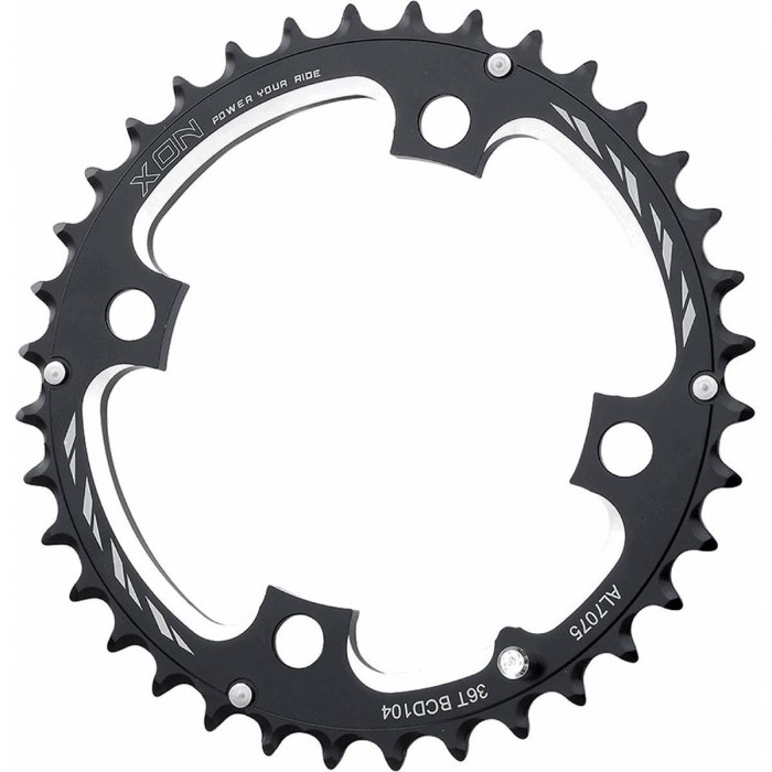 Shimano 22T Inner Chainring BCD 64mm CNC Aluminum Black - 1