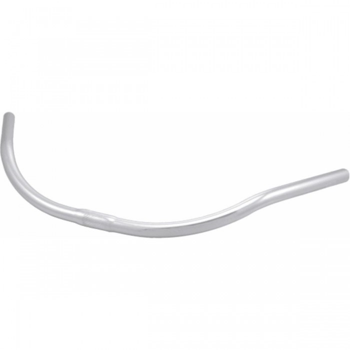 Silver Aluminum Handlebar for Cruiser 640mm, Ø 25.4mm - Ideal for Urban Bikes - 1