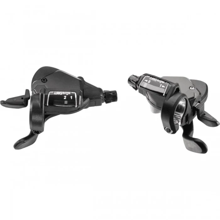 Palancas de Cambio Microshift TS39 9x3 Velocidades Compatibles Shimano MTB/CTB - 1