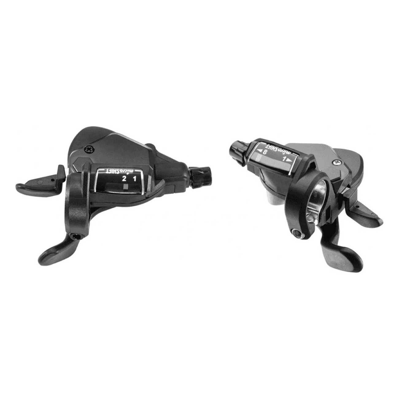 Leve Cambio Microshift TS39 9x3 Velocità Compatibili Shimano per MTB/CTB con Indicatore di Rapporto - 1 - Comandi - 