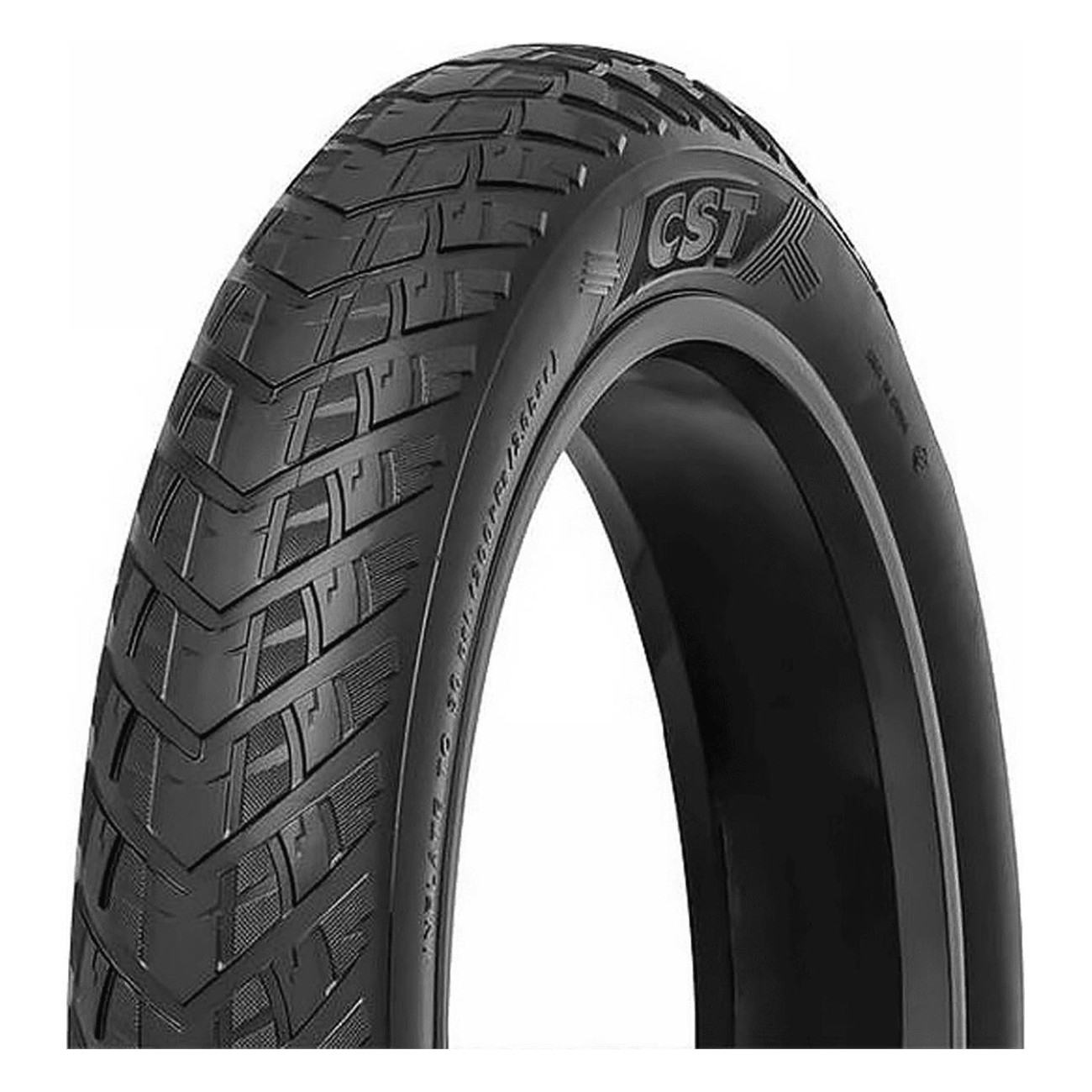 20x4.00 Black Rigid Tire for E-Bike - Reliable and Durable - 1