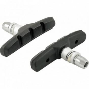 Pares de zapatas de freno V-brake 70mm negras para llantas de aluminio - 1