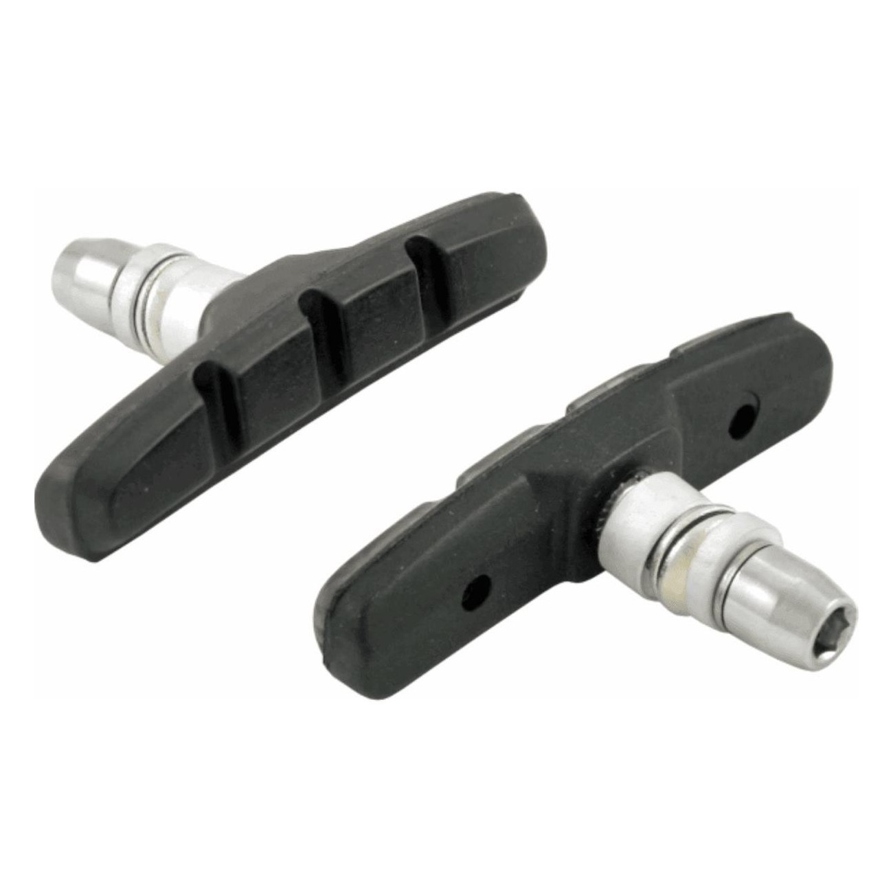 Pares de zapatas de freno V-brake 70mm negras para llantas de aluminio - 1