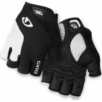 Short Summer Gloves SG White/Black Size L with TechnoGel - 1