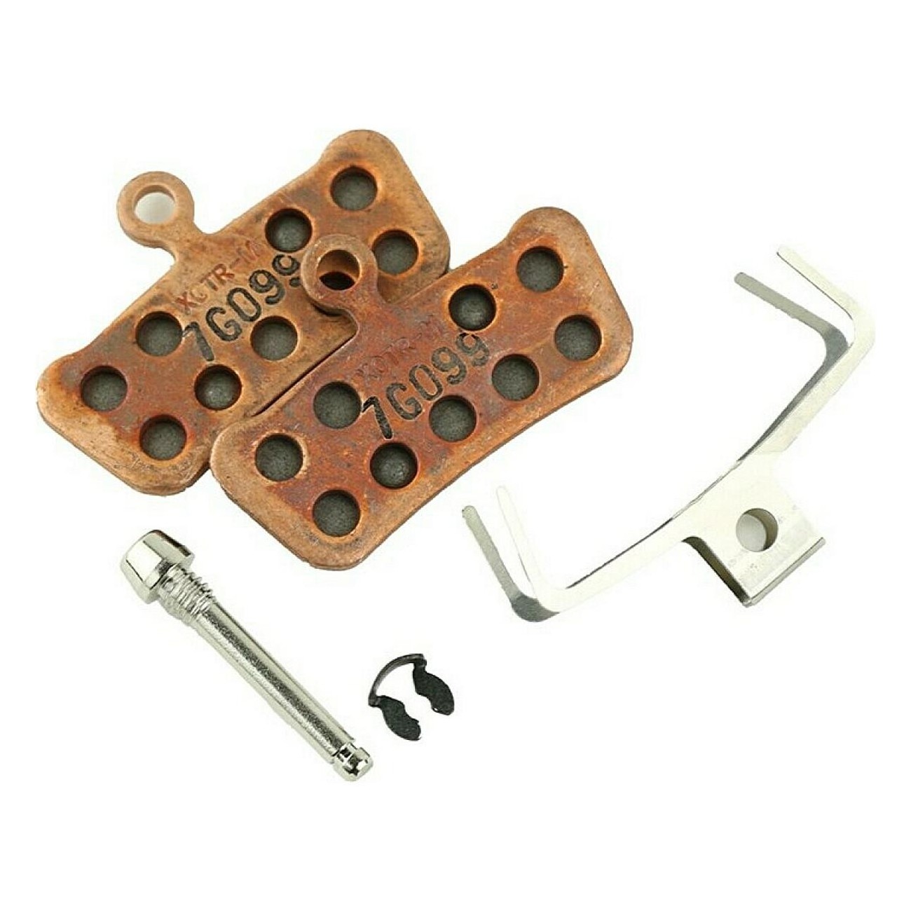 Sintered Steel Disc Brake Pads for Trail and MTB - Powerful and Reliable Performance - 1