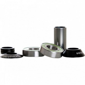 24 mm Black Bottom Bracket Set with Sealed Bearings for Mid BB Frames - 1