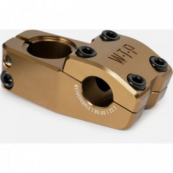 Wethepeople Logic Handlebar Stem in Bronze, 27mm Rise, 22.2mm Clamp, Toploader - 1