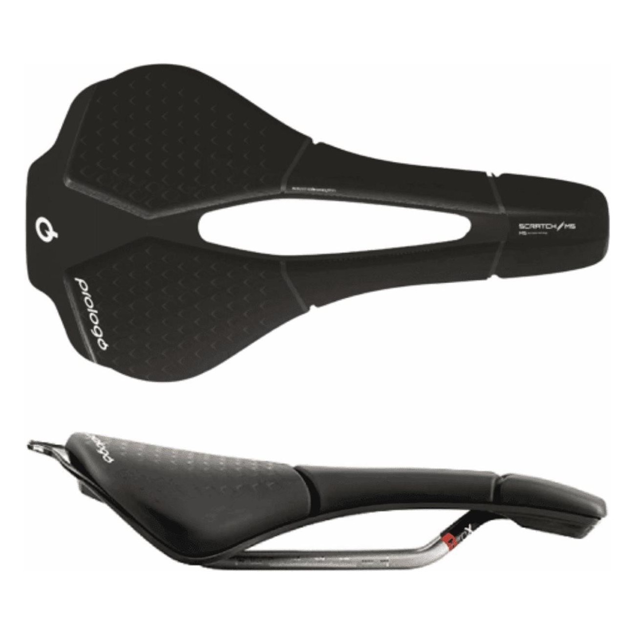 Selle Scratch M5 Space Nack 147mm Schwarz Unisex - Ergonomischer Komfort und Stabilität - 1