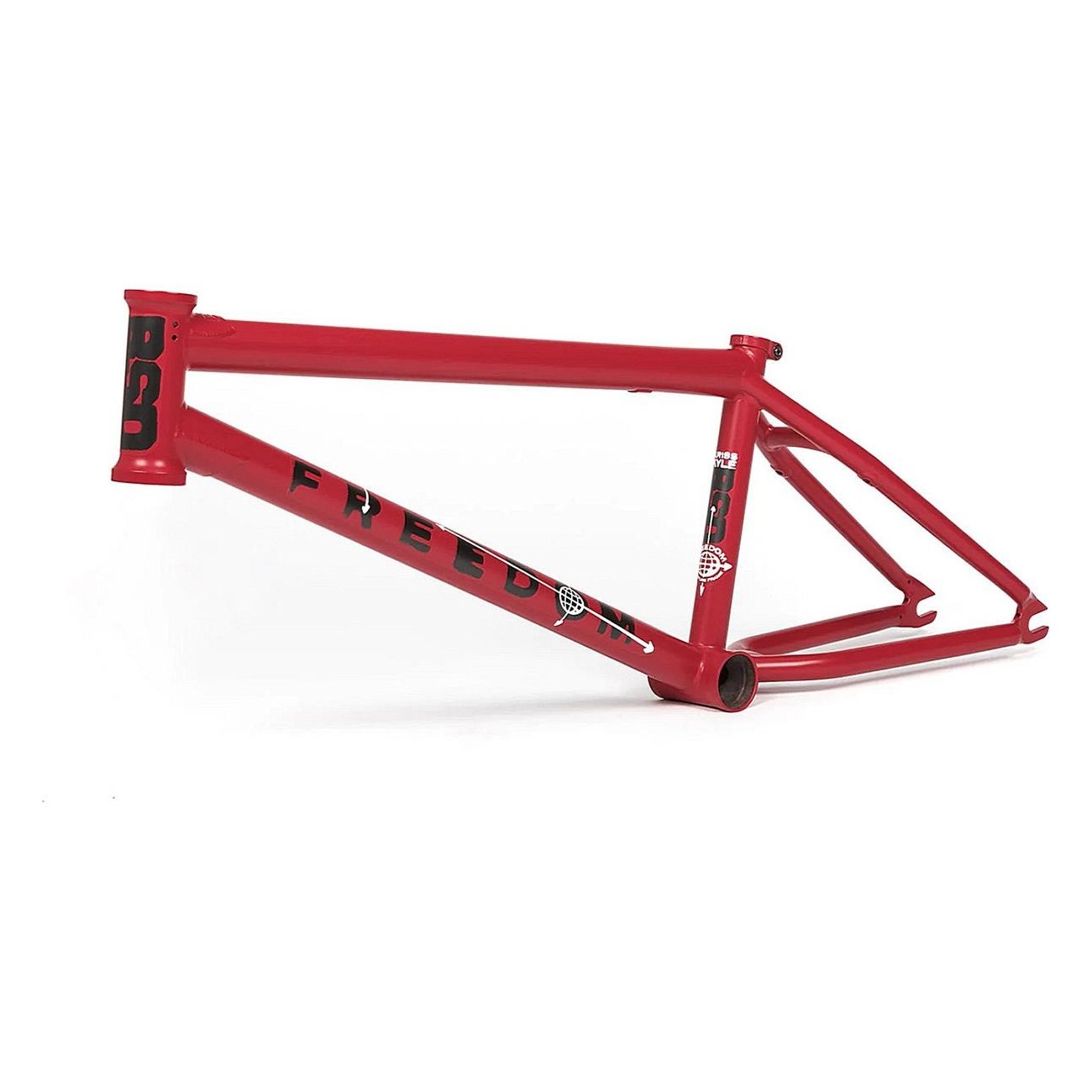 Freedom 21.1' Frame Red in 4130 Chrome with Advanced Specs - 1