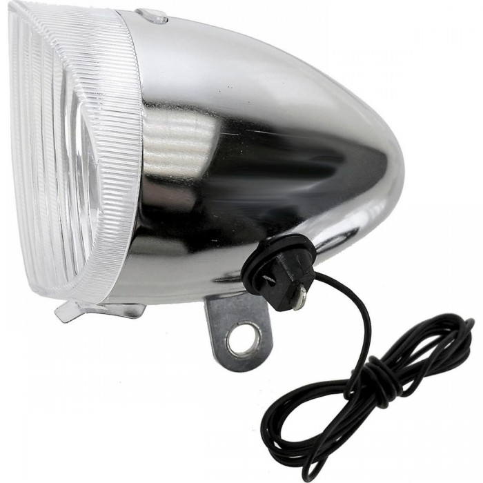 Lampe Frontale ANLUN Chromée EK avec Câble, Sans Support - 1