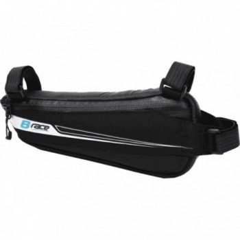 Sacoche de Cadre Vélo 0.6L Noire Compacte 25x4x9 cm 103g - 1