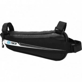 Sacoche de Cadre Vélo 0.6L Noire Compacte 25x4x9 cm 103g - 2