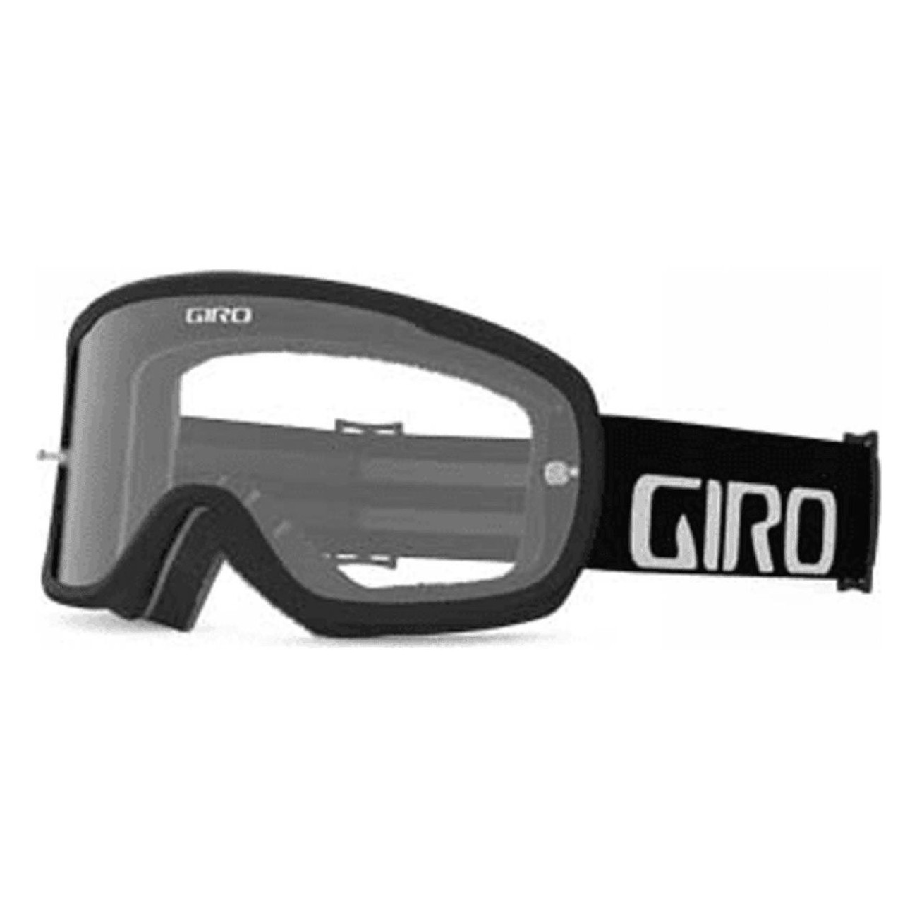 Masque Giro Tempo Noir avec Lentille Clear EXV Antibrouillard et Vision Élargie - 1