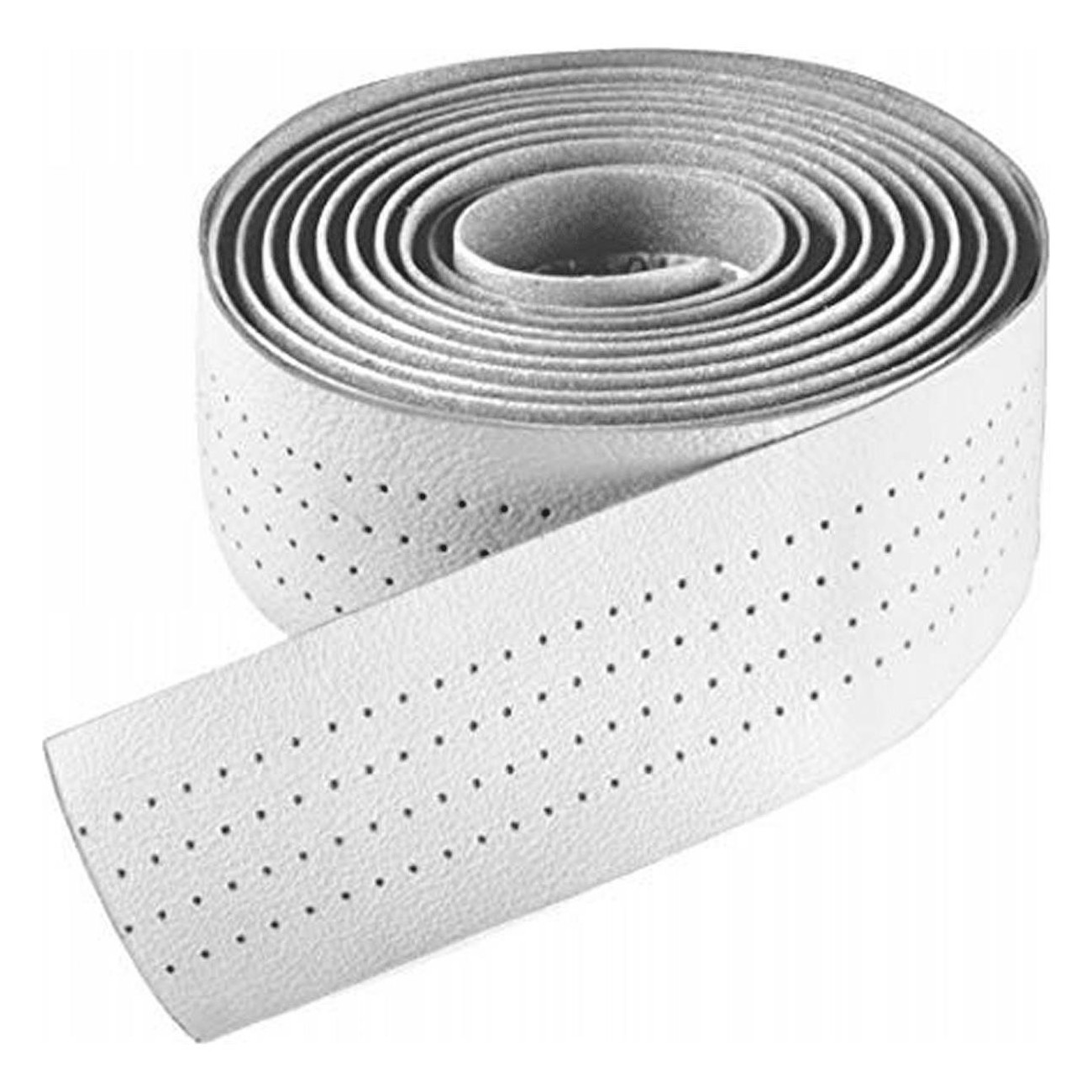 Cinta de Manillar Smootape Clásica en Cuero Blanco 35x1800mm, 2.5mm - 1