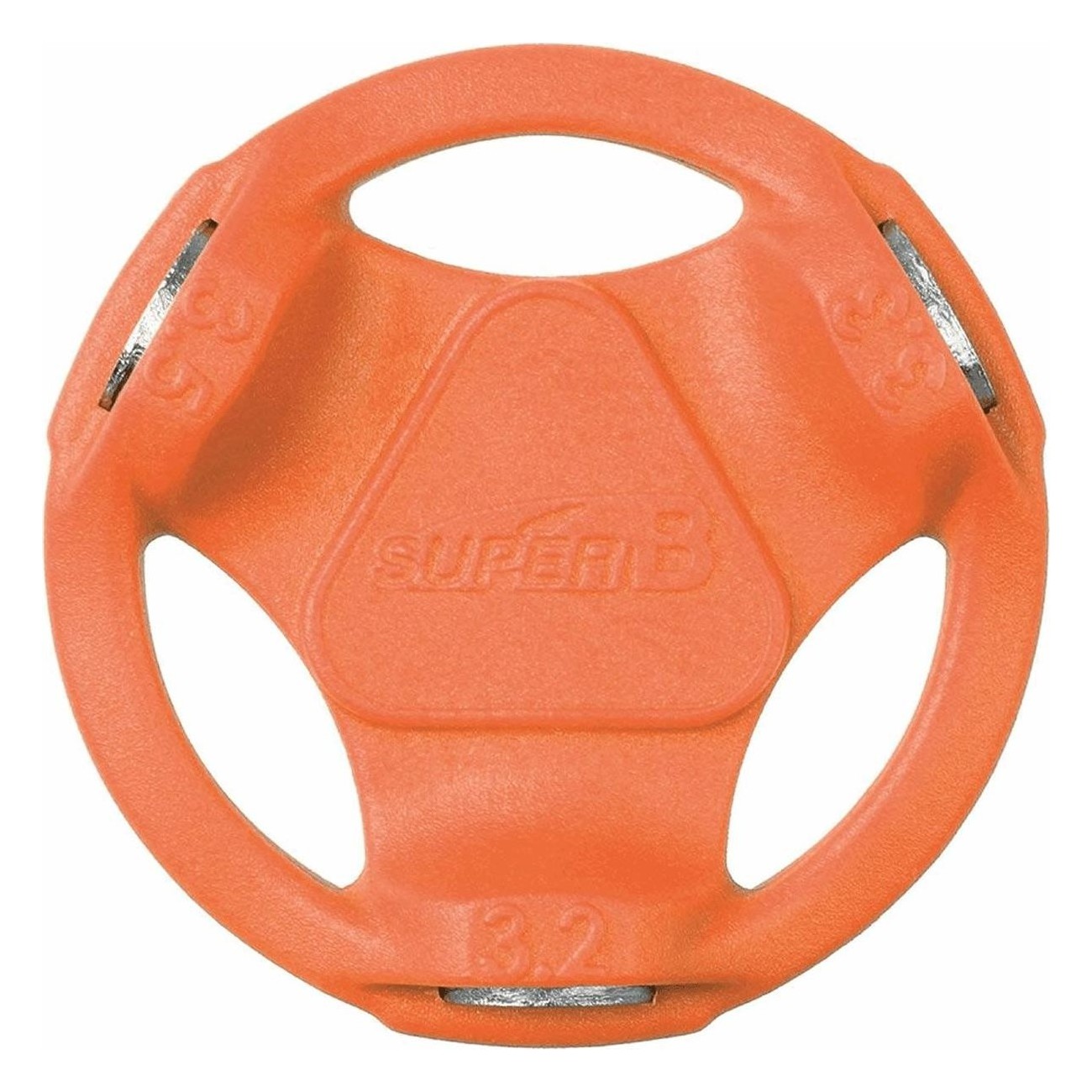 Chiave Tiraraggi 3in1 SuperB Arancio per Raggi 3,2/3,3/3,5mm - Versatilità e Precisione per la Manutenzione della Bicicletta - 1