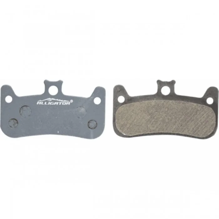 Plaquettes de frein Alligator semi-métalliques pour Formula Cura 4 piston - 1