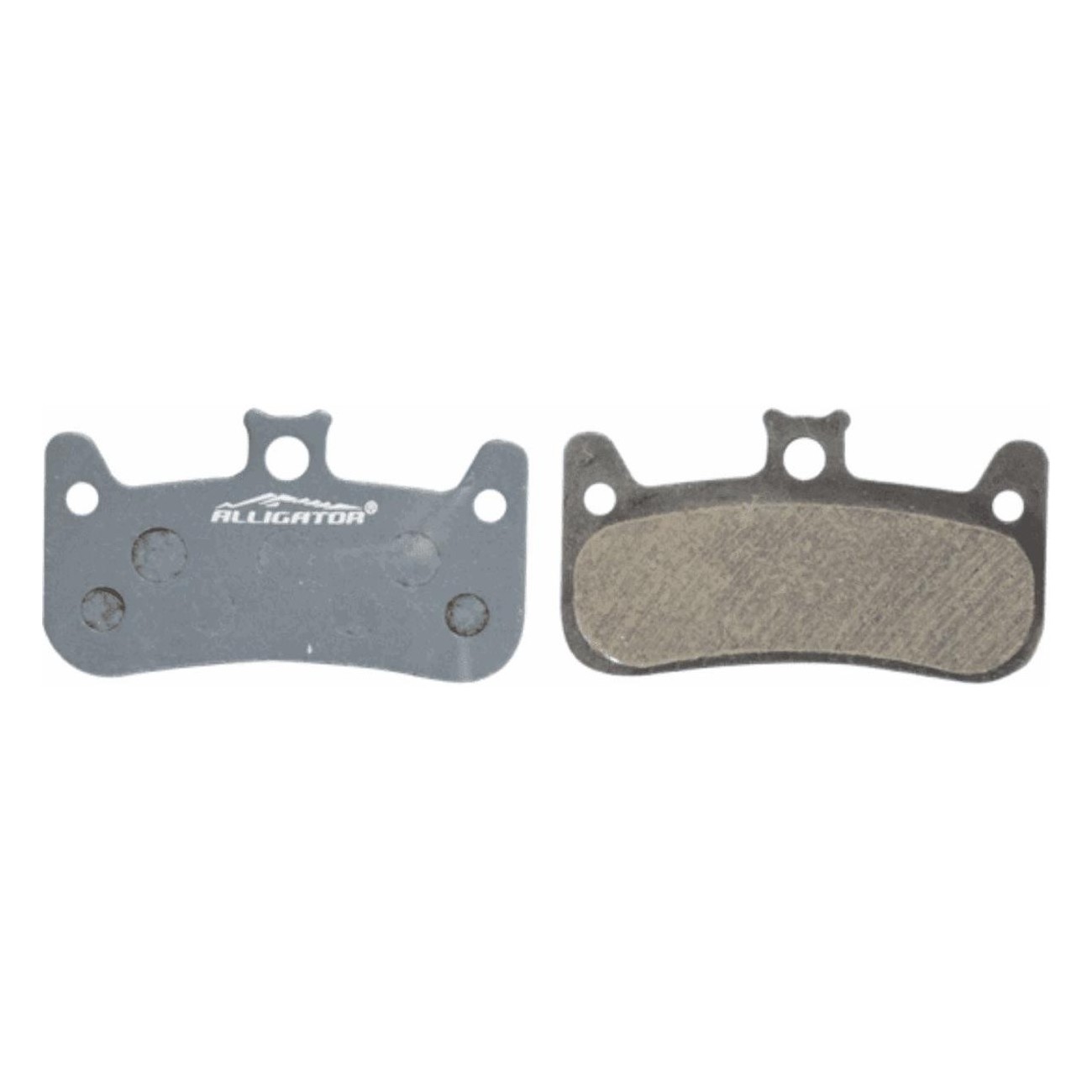 Plaquettes de frein Alligator semi-métalliques pour Formula Cura 4 piston - 1