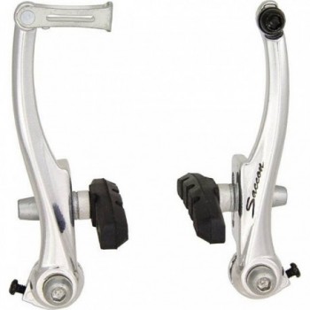 Silver Aluminum V-Brake 2025 for Mountain Bike - Lightweight and Durable - 1