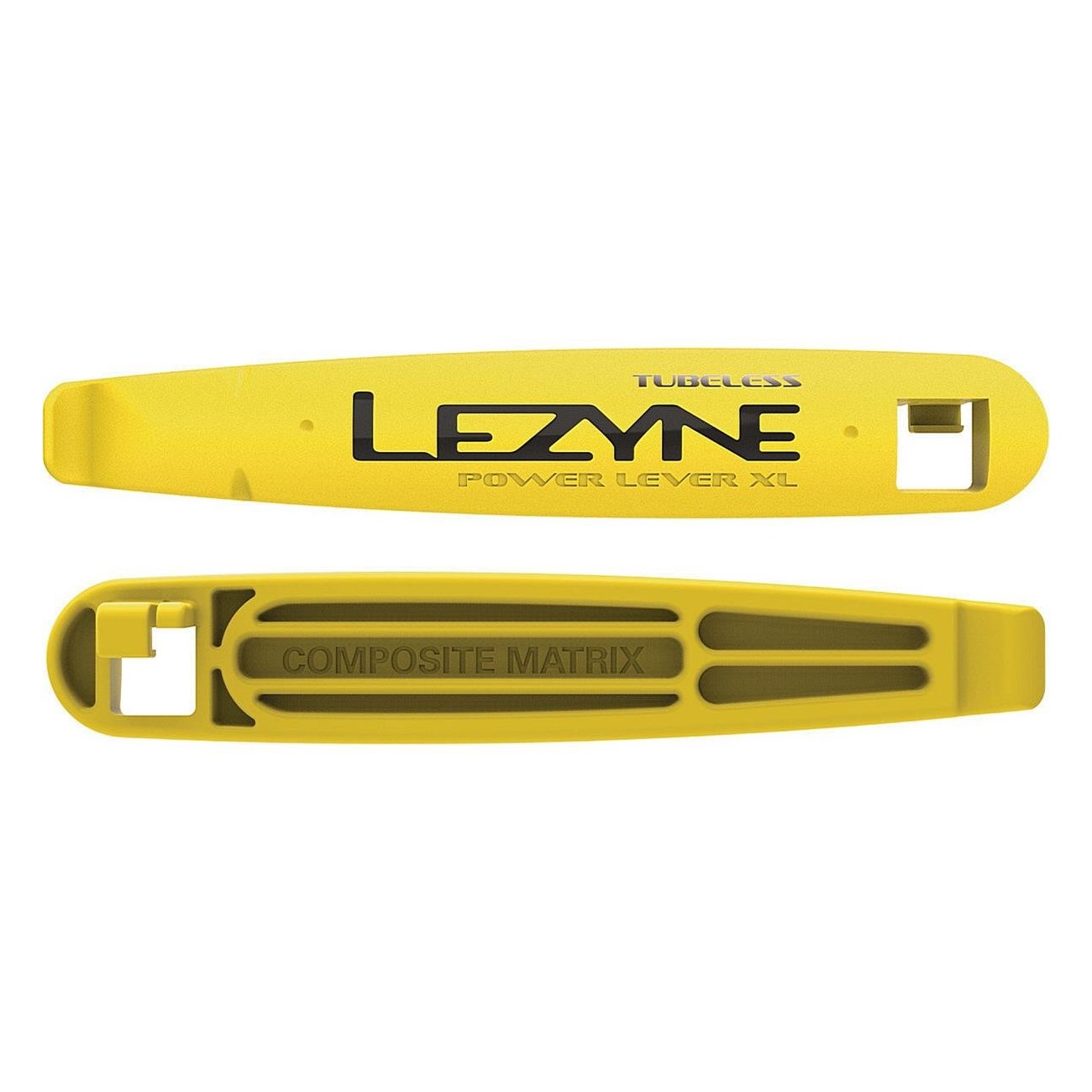 Levier de pne tubeless Lezyne Power XL Jaune - Résistant et Confortable - 1