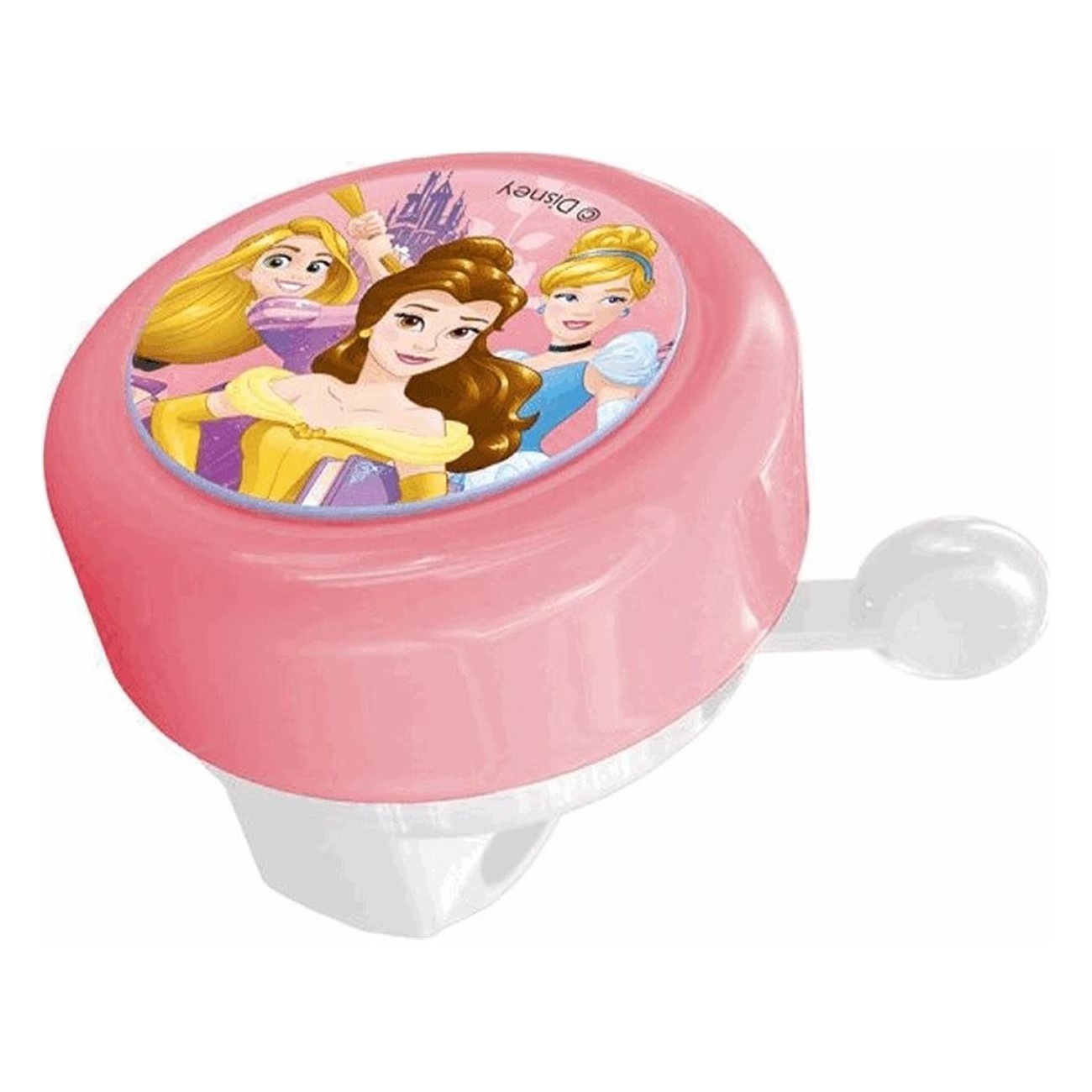 Disney Princess Metal Bicycle Bell - Magical and Durable Design - 1