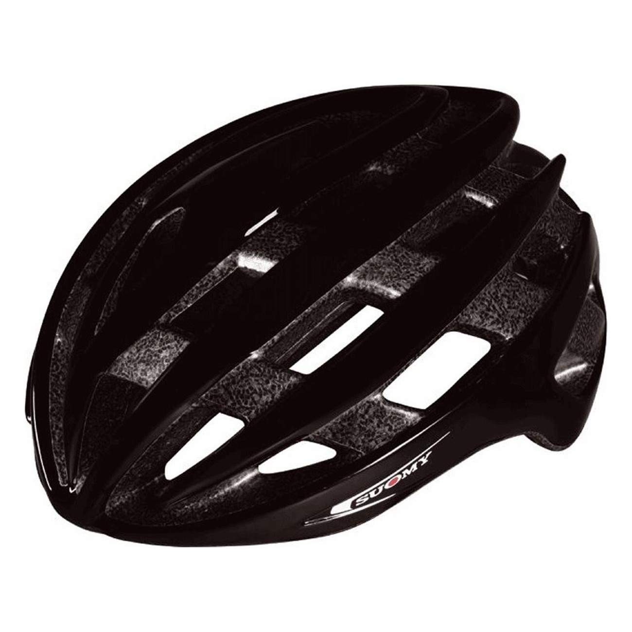 Casco Vortex Negro Brillante SUOMY - Talla M (54/58 cm), 230g - 1