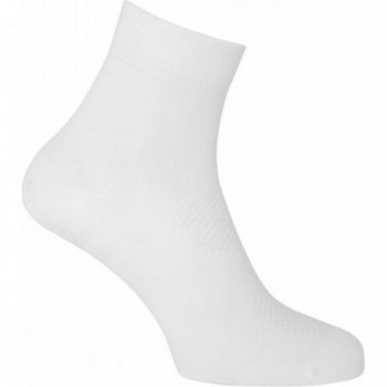 Chaussettes Sportives Coolmax Blanches L-XL, 13cm de Longueur - 1