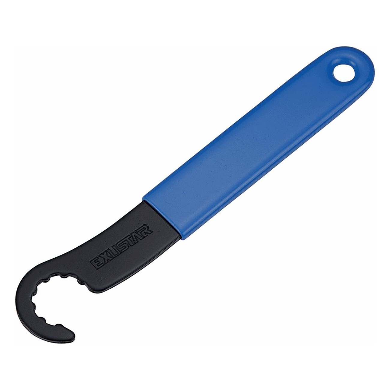 EXUSTAR Pedal Wrench Black/Blue with Non-Slip Handle - 1