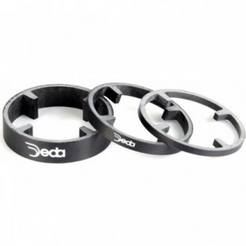 46mm Carbon UD Headset Spacer Kit, 3 Pieces (3/5/10mm) for 28.6mm Steerer - 1