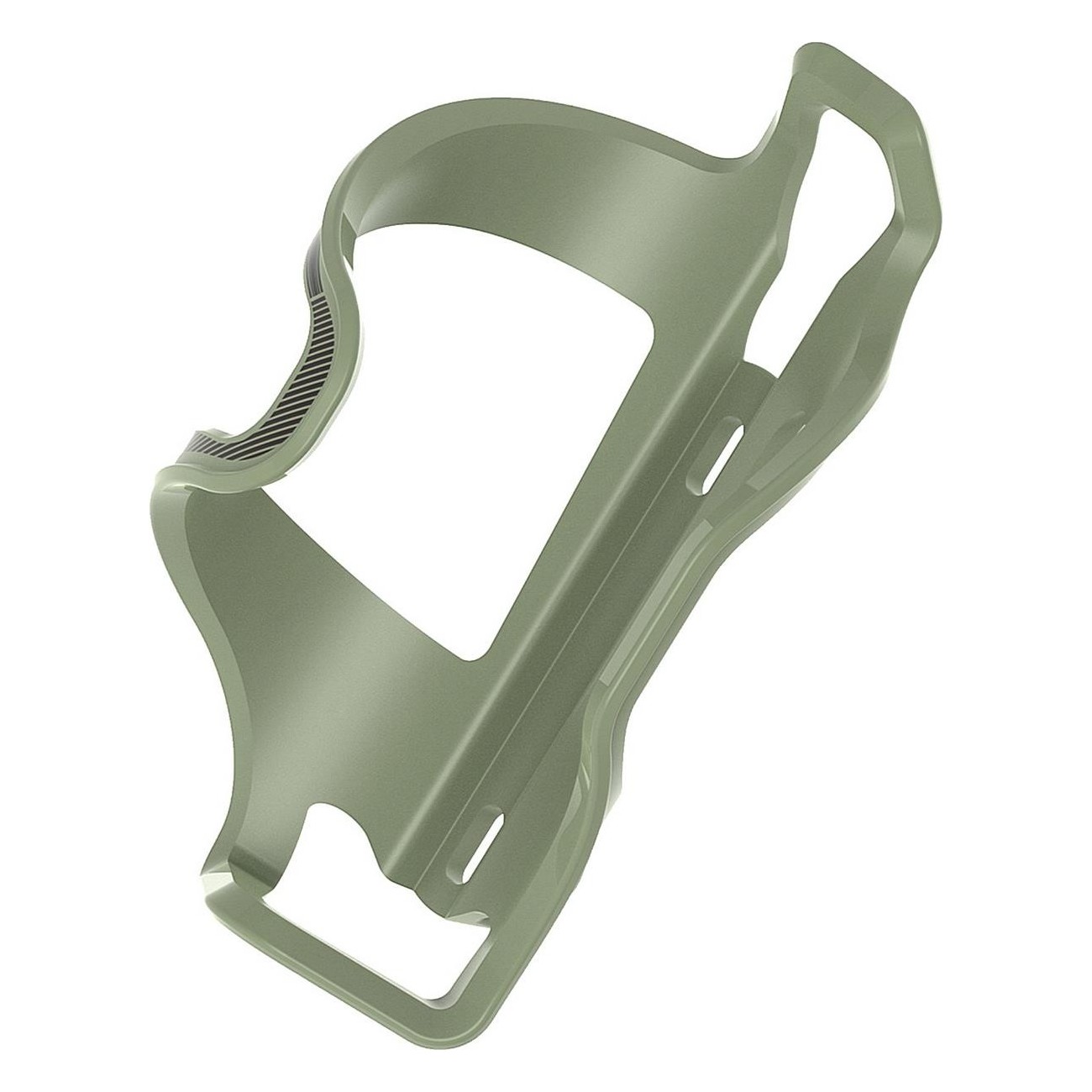 Support de bouteille Lezyne Flow Cage SL-R Vert Armée avec chargement latéral - 1