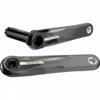 SRAM Force AXS Wide 170mm Iridescent Crankset with 8-Bolt Interface and DUB - 1