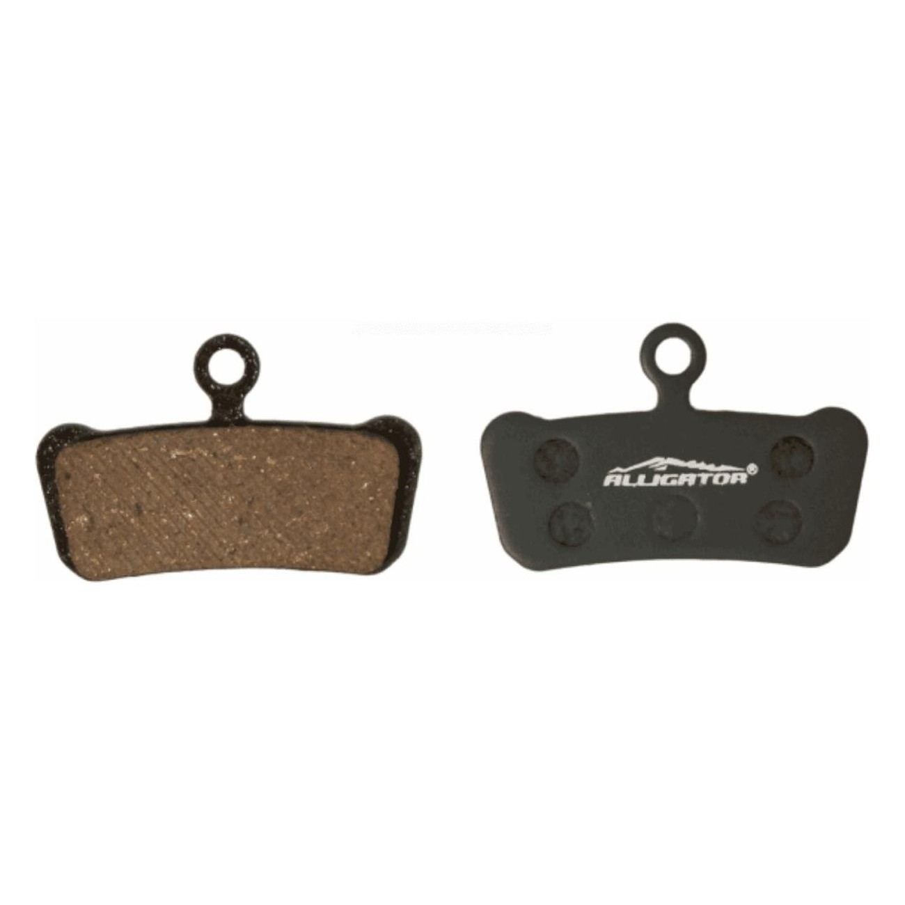 Alligator Organic Brake Pads Compatible with Avid X0 and SRAM Guide, G2 - 1