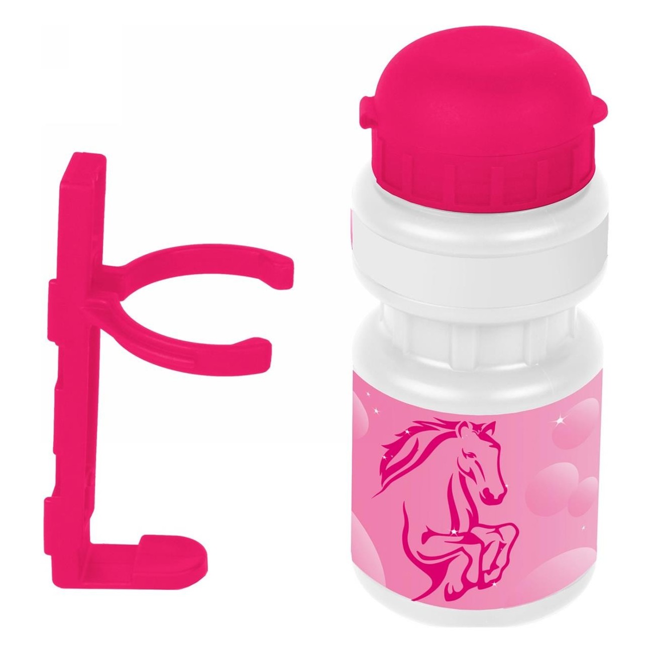 Babyflasche PBO 300 Horse Rosa mit Pferdedesign - 2