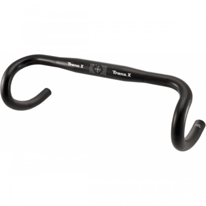 Aluminum Road Handlebar 6061-T6 Black 440mm Ø31.8 - Lightweight 320g - 1