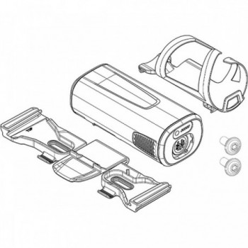 PowerMore 250Wh Additional Battery - Range Extender for Bicycle - 1