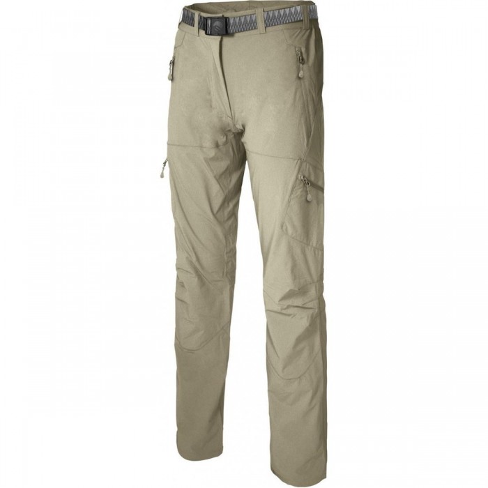 Pantalones de Trekking Mujer Hervey Talla 44 Mauve Verde Elasticados - 1