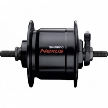 Moyeu Dynamo Shimano Nexus DH-C3000 6V 3W 32H 100mm Noir OEM - 1