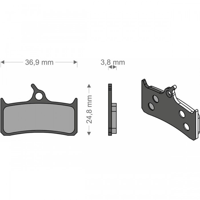 Plaquettes de Frein Organiques Shimano XT, Hope Mono, SRAM, Grimeca, Trickstuff et Brenta - Compatibles et Fiables - 1