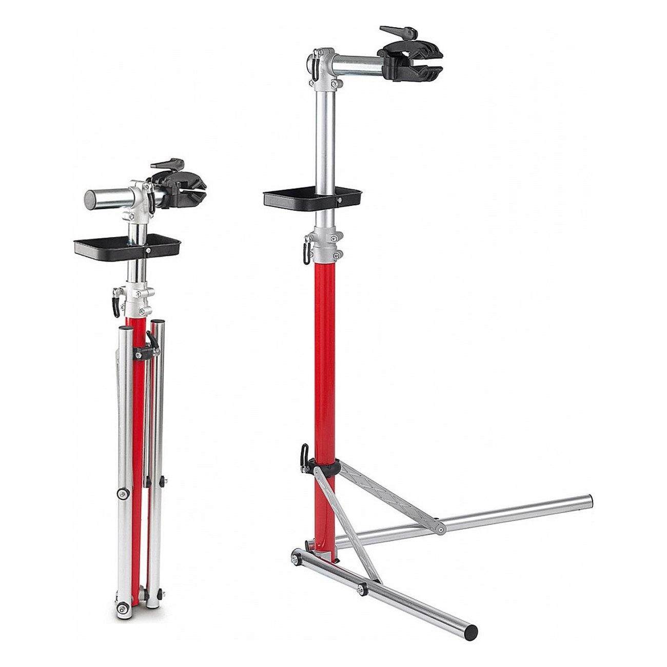 Folding Bike Stand for Workshop Maintenance - Space-Saving and Practical - 1