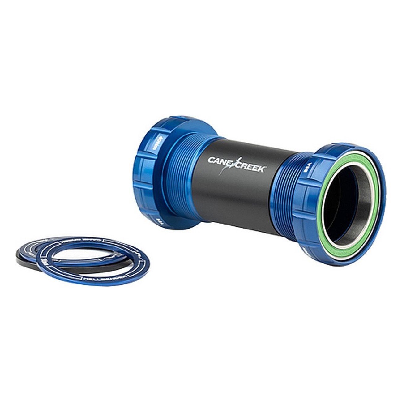 Movimento Centrale MTB Hellbender 70 BSA Filetto Inglese, Perno DUB 28.9mm, Blu - 1 - Movimento centrale e calotte - 08402261058