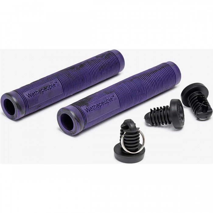 Dark Purple/Black Turbinio Grip 165mm x 29.5mm with Perfect Grip & Accessories - 1