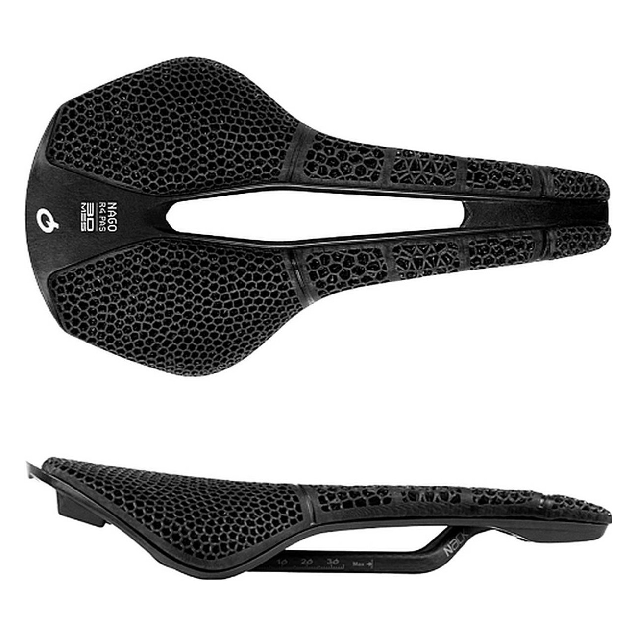 Silla Nago R4 3DMSS 137 PAS Nack Negra - Comodidad e Innovación para Ciclistas - 1