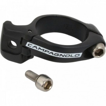 Record Black Clamp 32mm for Weld-On Derailleurs - Essential for Non-Prepared Frames - 1