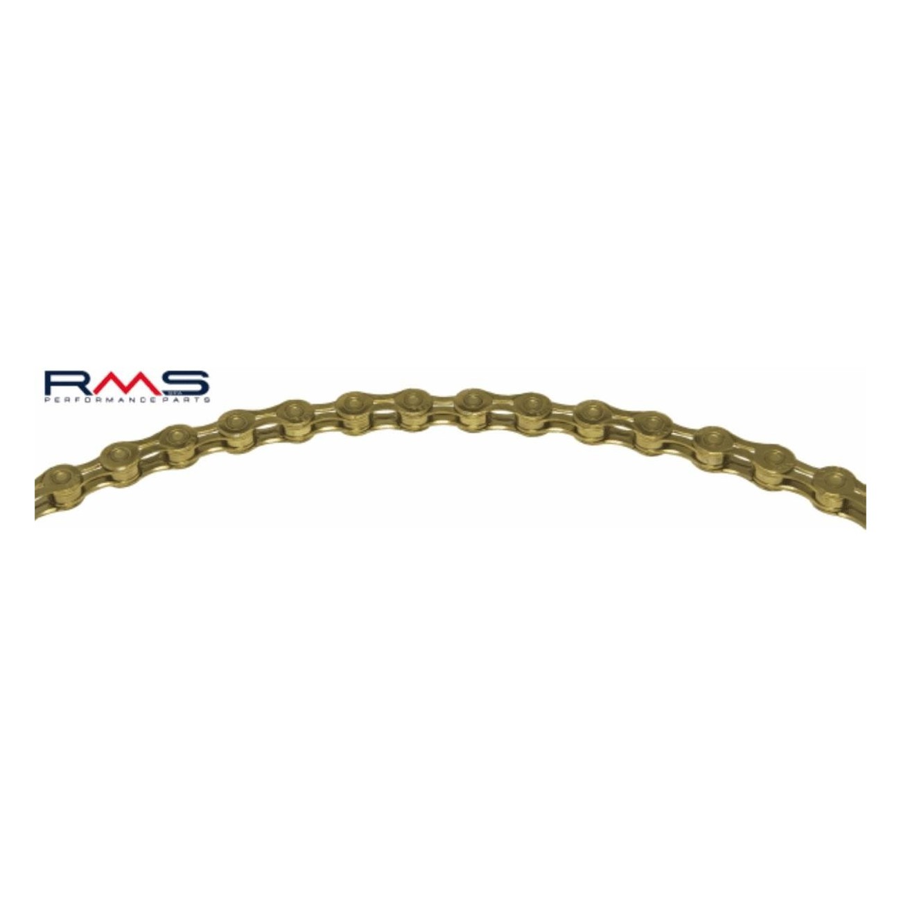 10-Speed X10EL Gold Chain with Ti-N Treatment, 114 Links, Lightweight & Smooth - 1