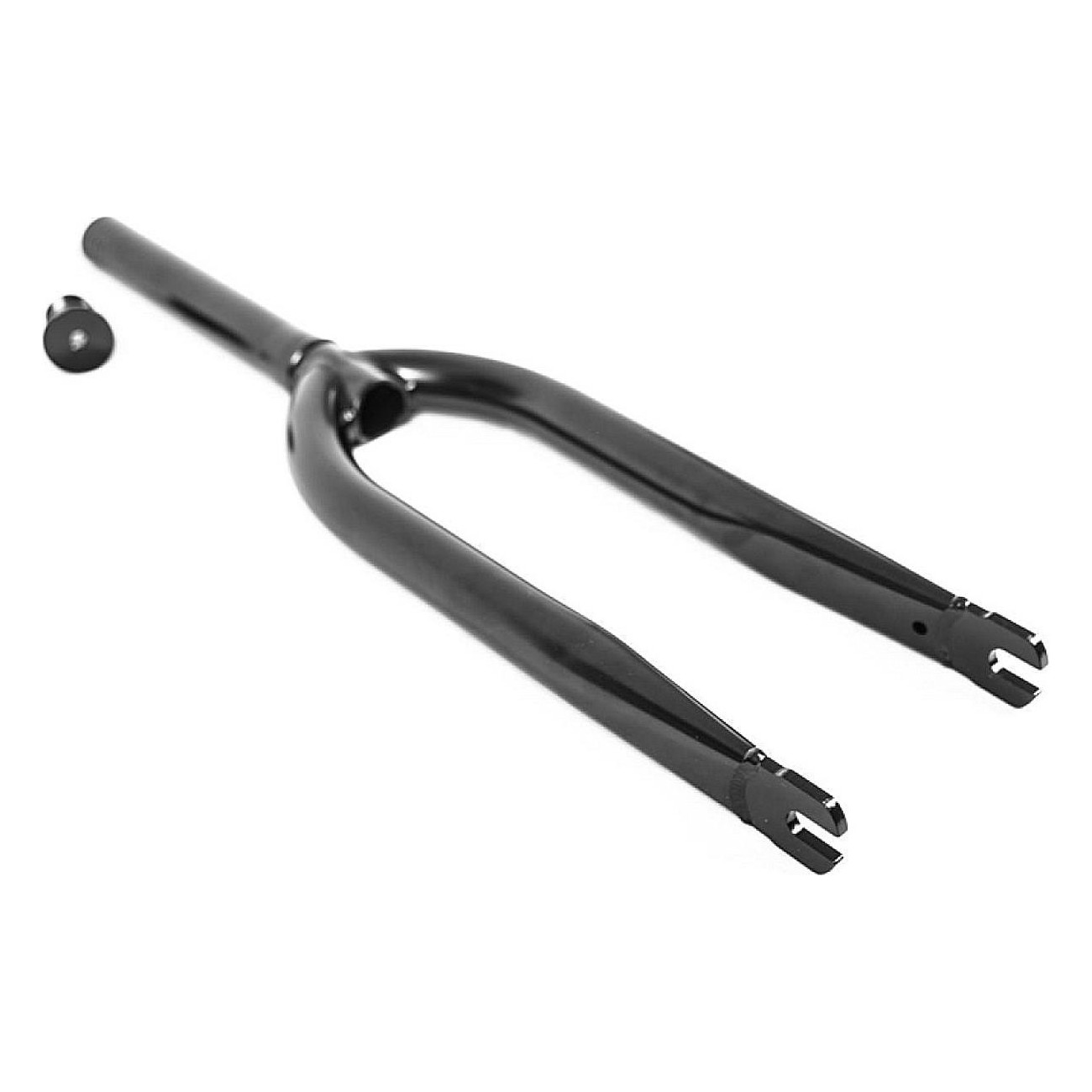 Forcella Descend Zero Brakeless 20' in CrMo Nero per Biciclette - 1 - Forcelle - 4026465021707