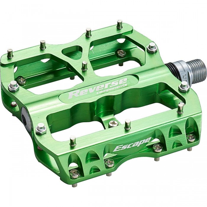 Light Green Inverso Fuga MTB Pedals - Sturdy and Reliable - 1